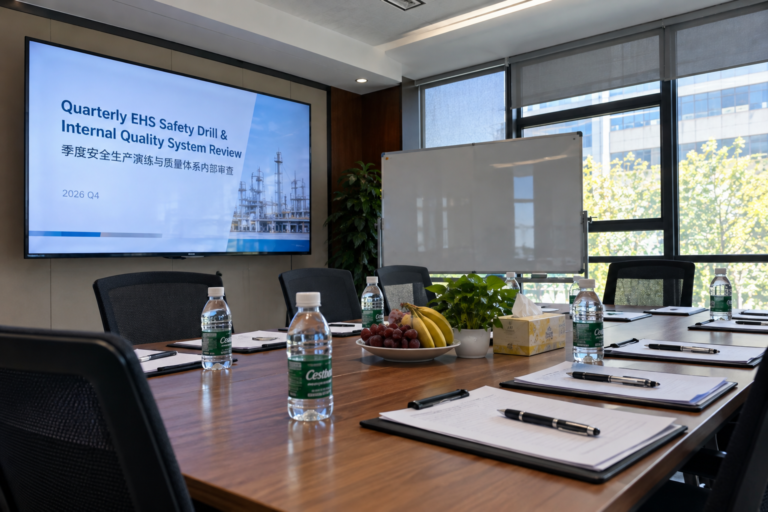 Company Conducts Q4 Safety Drill